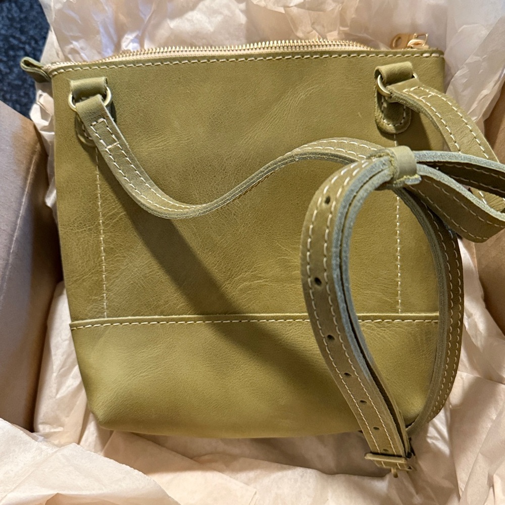 NEW Portland Leather Anjou Festival Bag 🦄 Retired Hard to Find - Picture 5 of 5